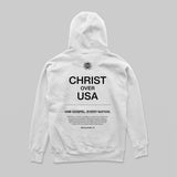 Christ over USA Hoodie