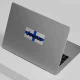 Christ over Finland Sticker